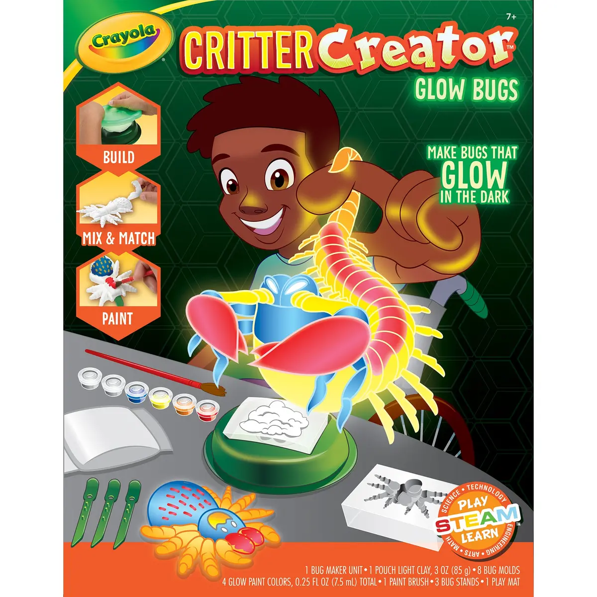 Crayola Critter Creator Glow Bugs Art Kit 1