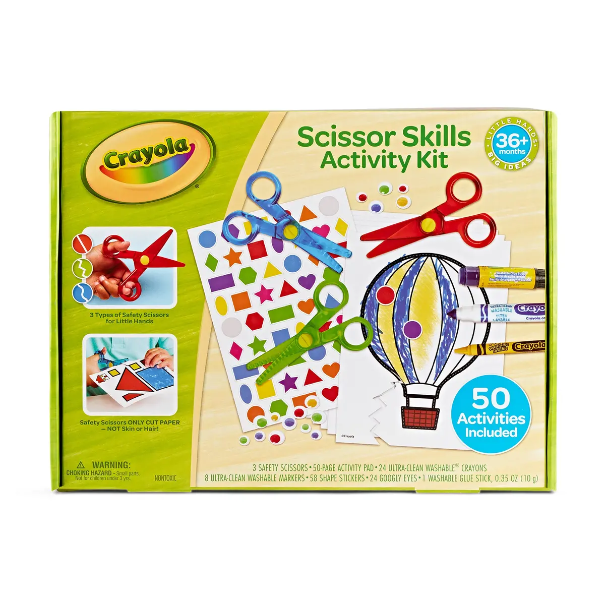 Crayola Scissor Skills Activity Kit - Creative Cutting Fun 1