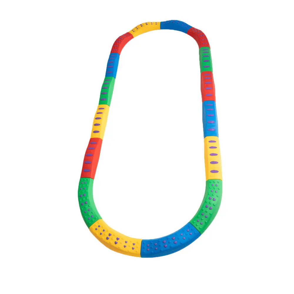 Bintiva Wavy Customizable Balance Beam Set For Backyard Fun 1