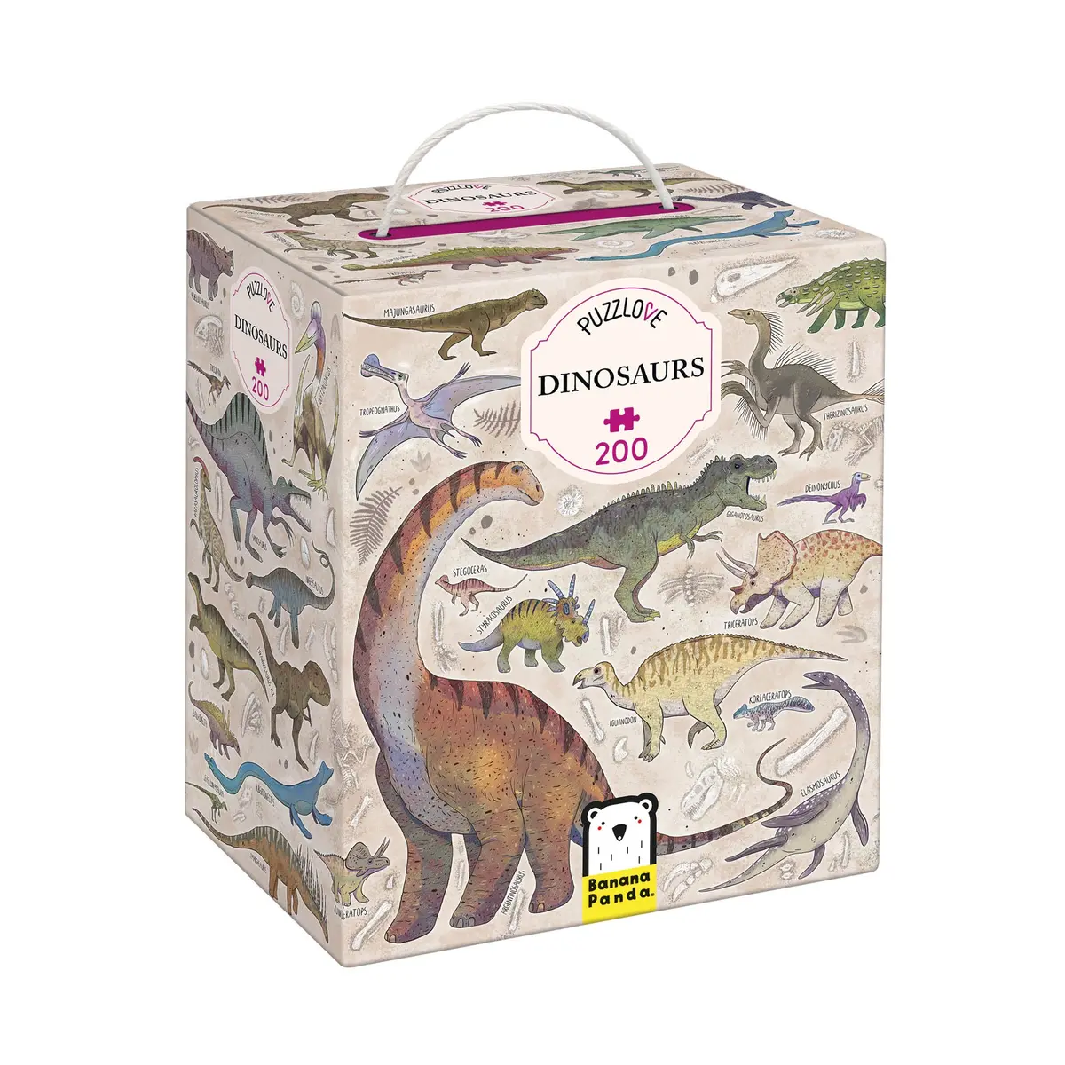 Banana Panda Puzzlove Dinosaurs Jigsaw Puzzle - 200 Pc 1