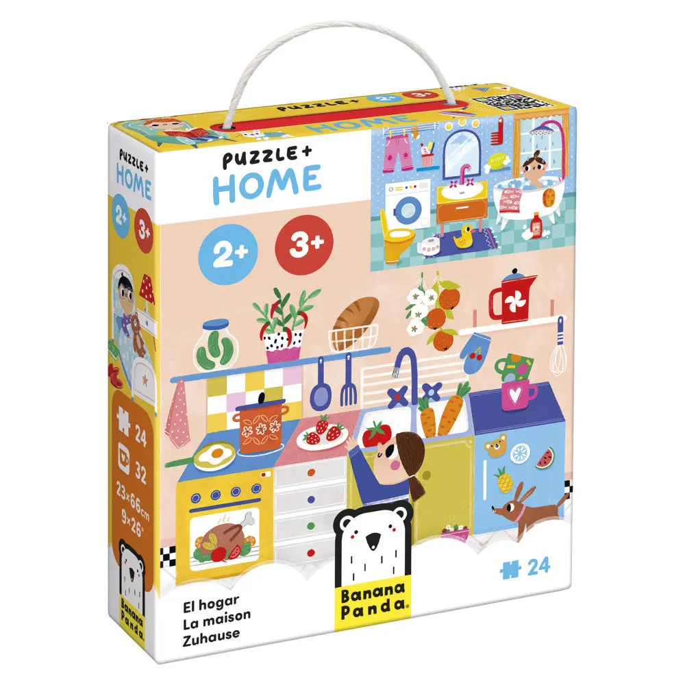 Banana Panda Kids Home Adventure Jigsaw Puzzle - 24 Pc 1
