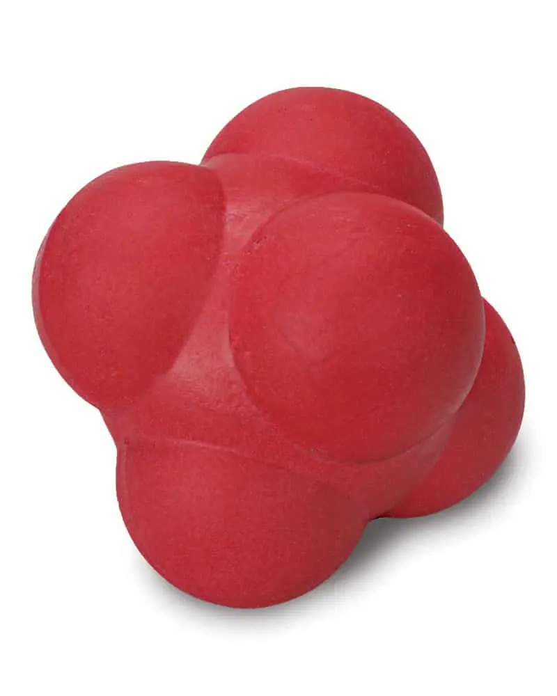 360 Athletics Elite Reaction Ball 3.5" - Agility Training Rubber Ball 1