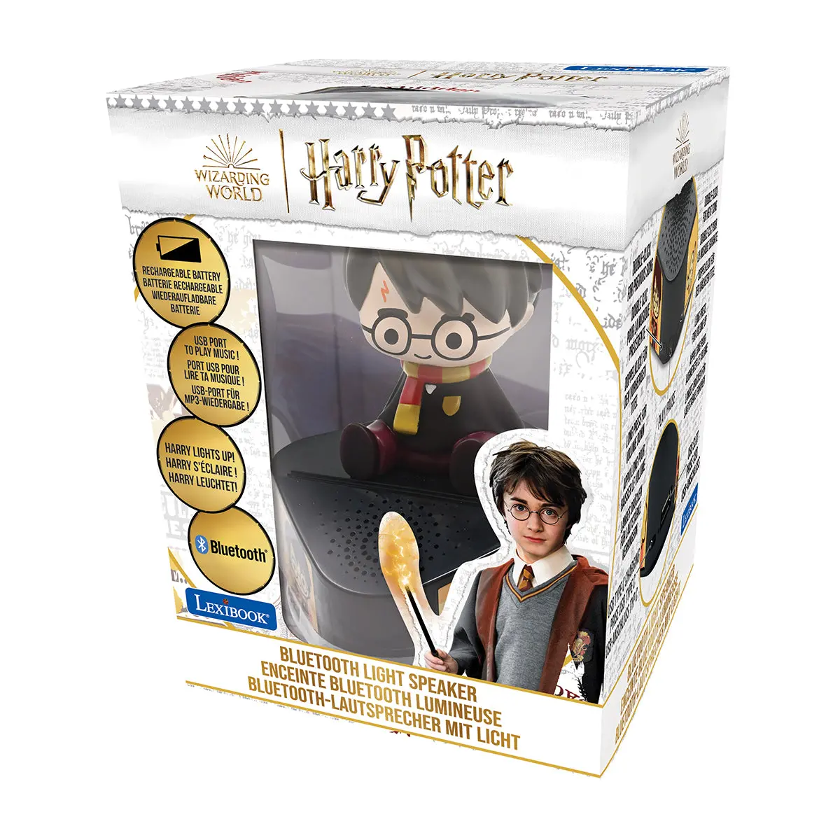 Magical Harry Potter Illuminating Bluetooth Speaker - Portable Wizardry 1
