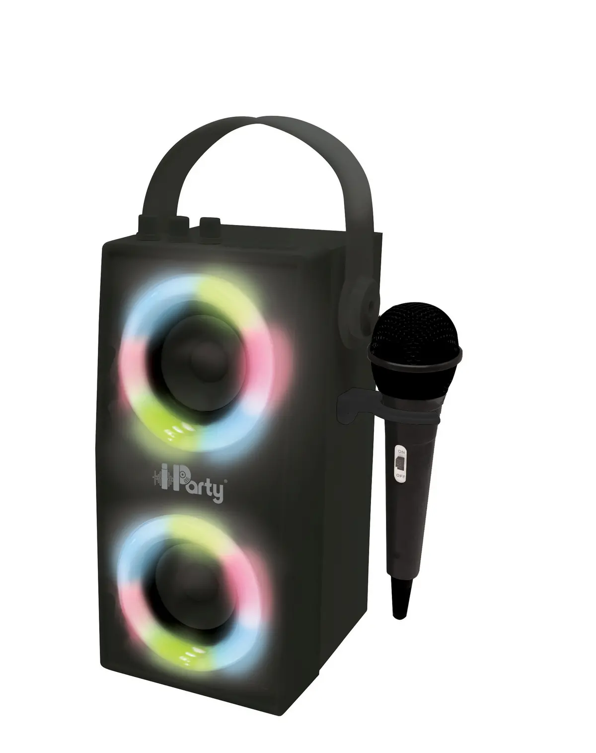 Lexibook Portable Bluetooth Speaker With Karaoke Microphone - Black 1