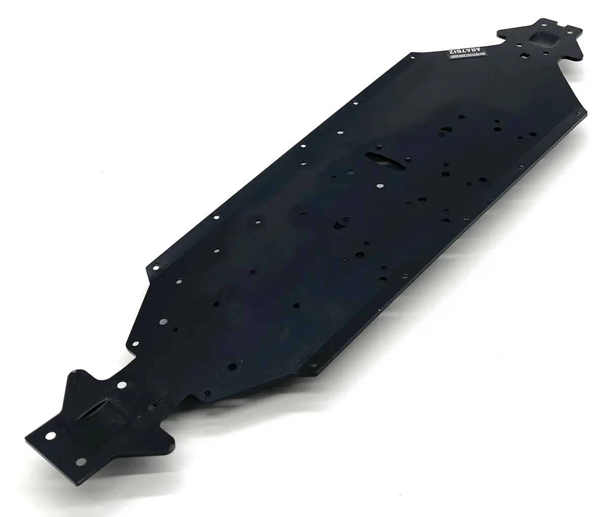 Arrma Big Rock 6S - Chassis (Black Aluminum Long Wheel Base Xlwb Ara7612 1