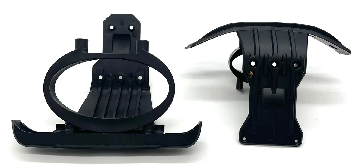 Arrma Big Rock 6S - Bumpers Loop & Skid Plates (Front & Rear) Mounts Ara7612 1