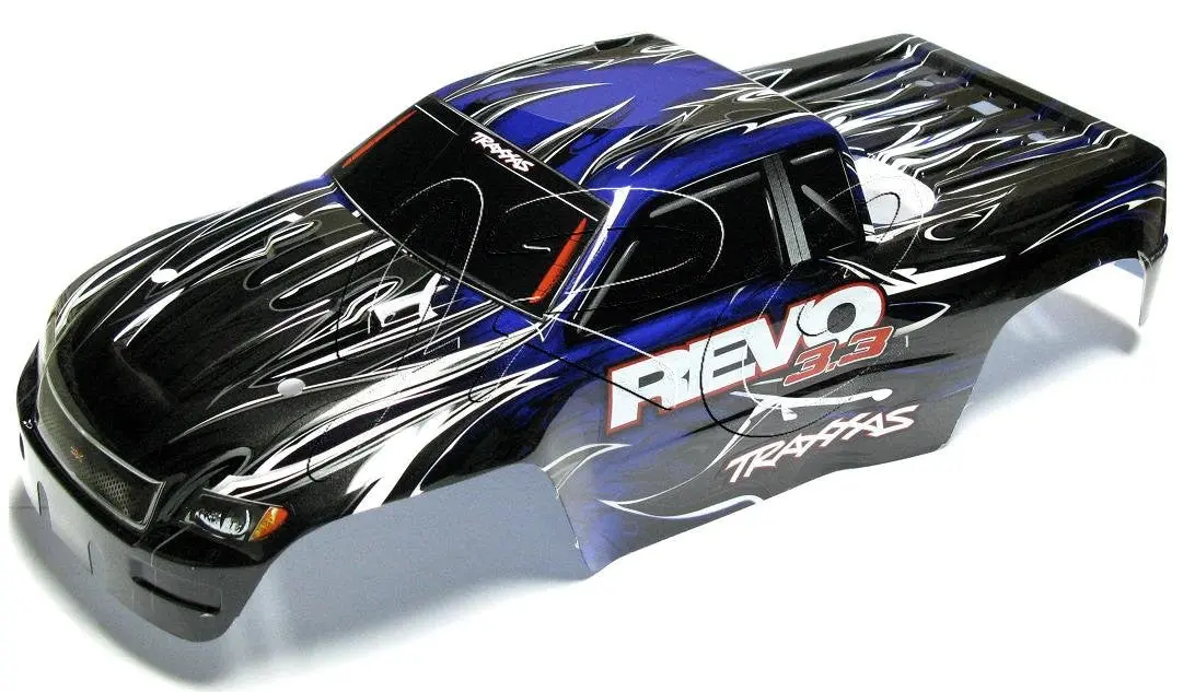 Nitro Revo 3.3 Body (Blue, Black Shell), 53097-3 1