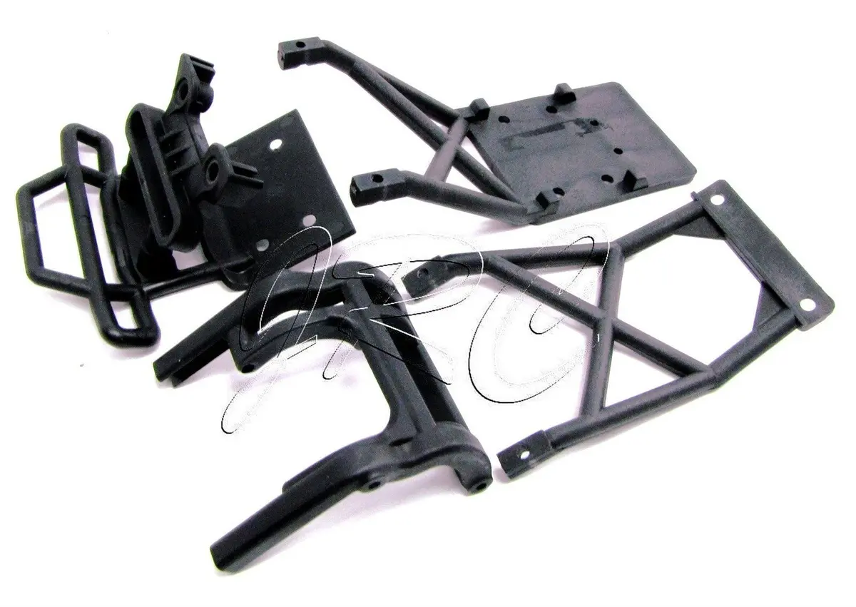 Bigfoot Black Bumpers & Front/Rear Skid Plates (Bigfoot 36034-1 1