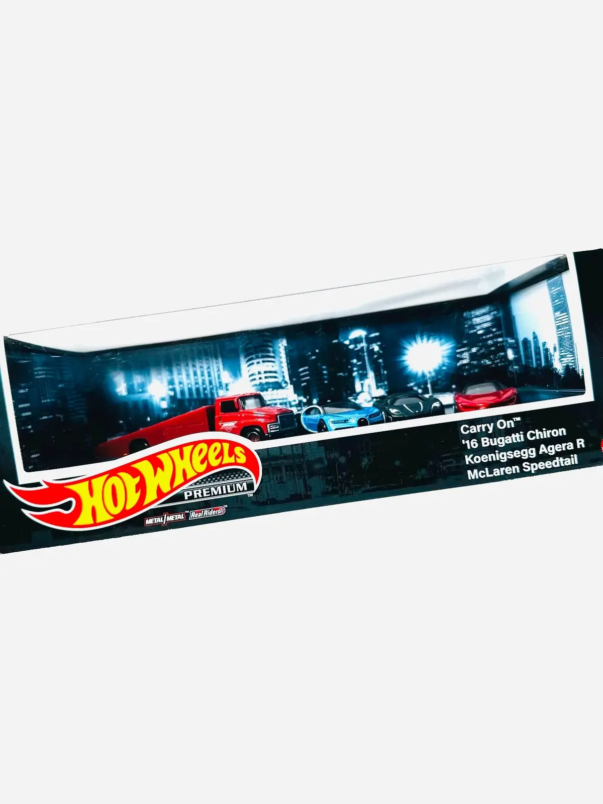 Hot Wheels 2022 Wal-Mart Exclusive Car Culture Premium Exotic Carry On Box Set Diorama - Damaged Box 1