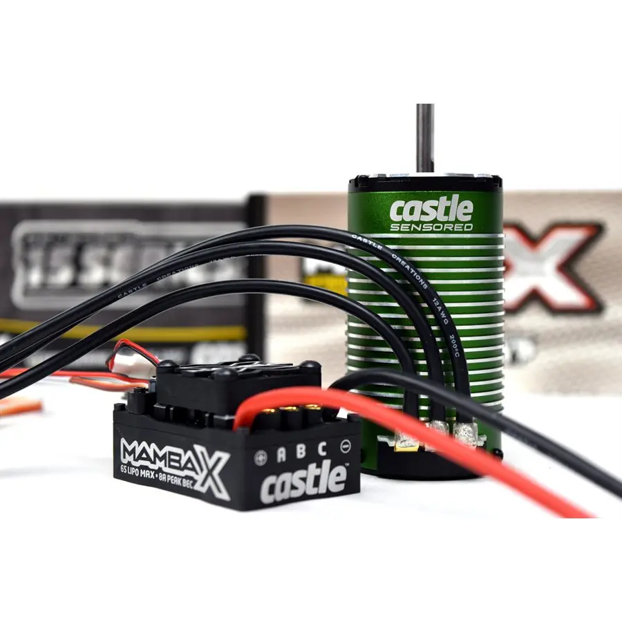 Castle Creations Mamba X, 25.2V Wp Esc And 1515-2200Kv Sensored E-Buggy Combo 1