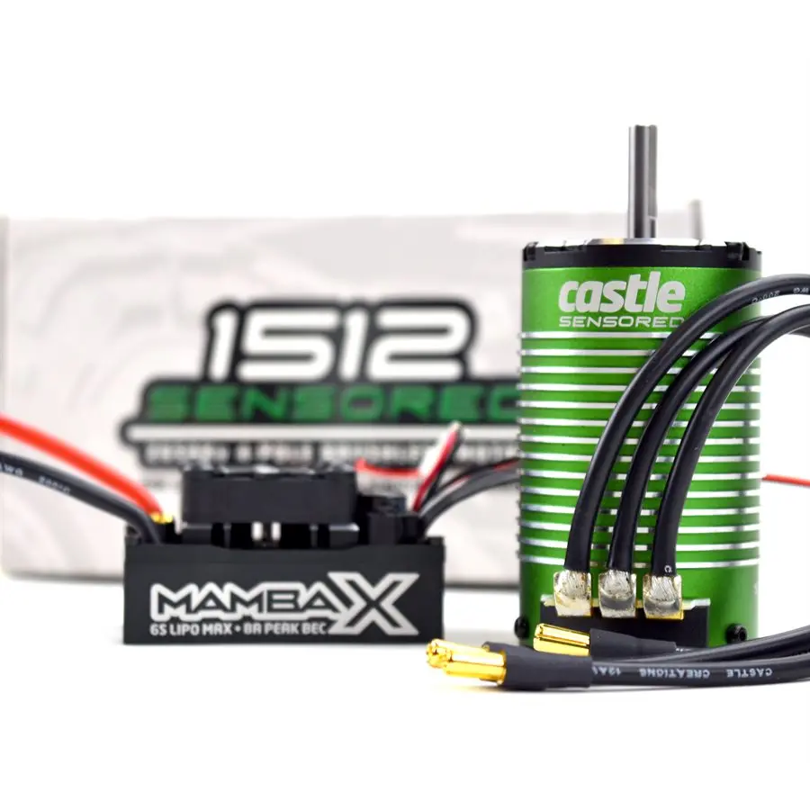 Castle Creations Mamba X, 25.2V Wp Esc And 1512-1800Kv Sensored E-Buggy Combo 1