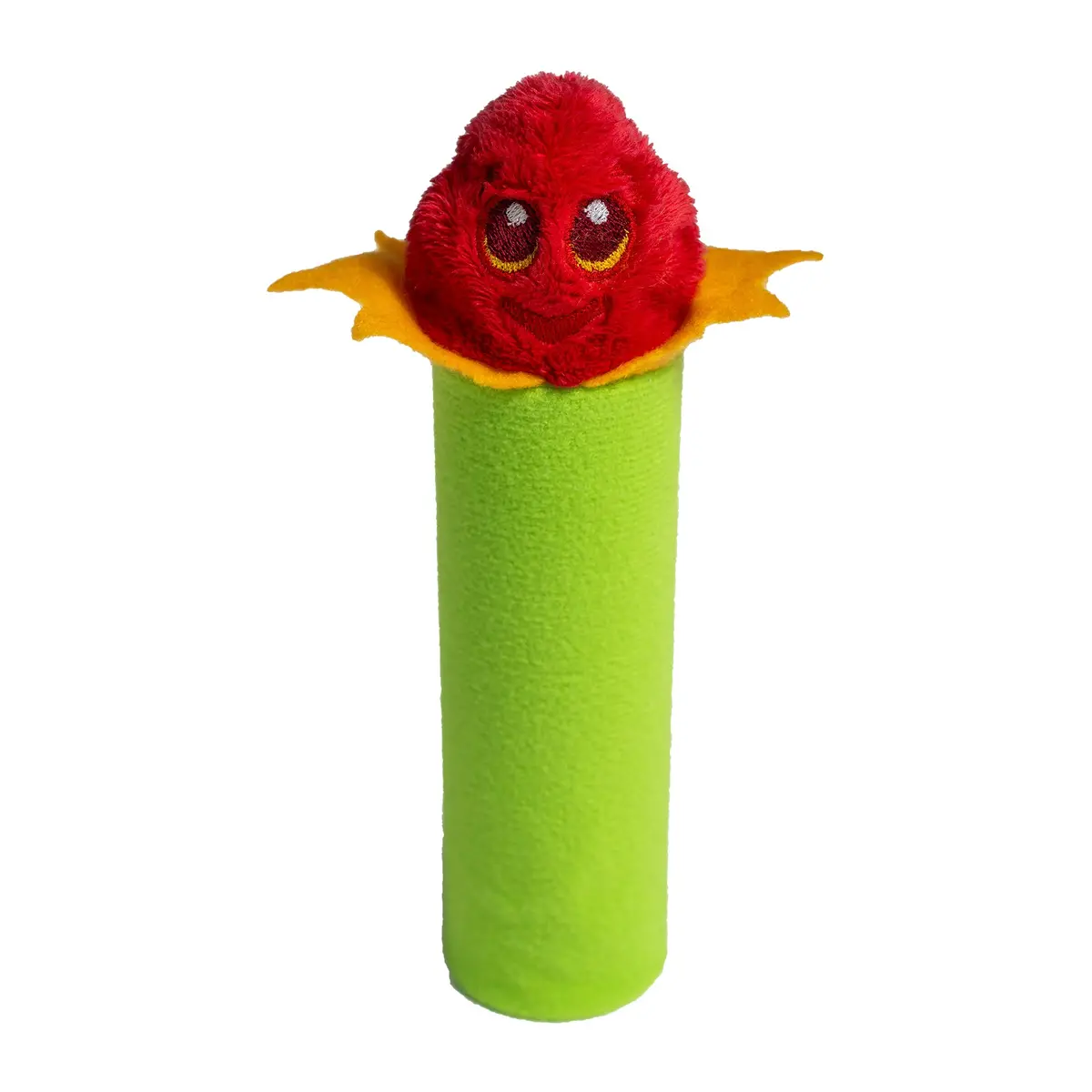 Calm Caterpillar Bloomie: Dual-Sided Flower & Candle Breathing Toy 1