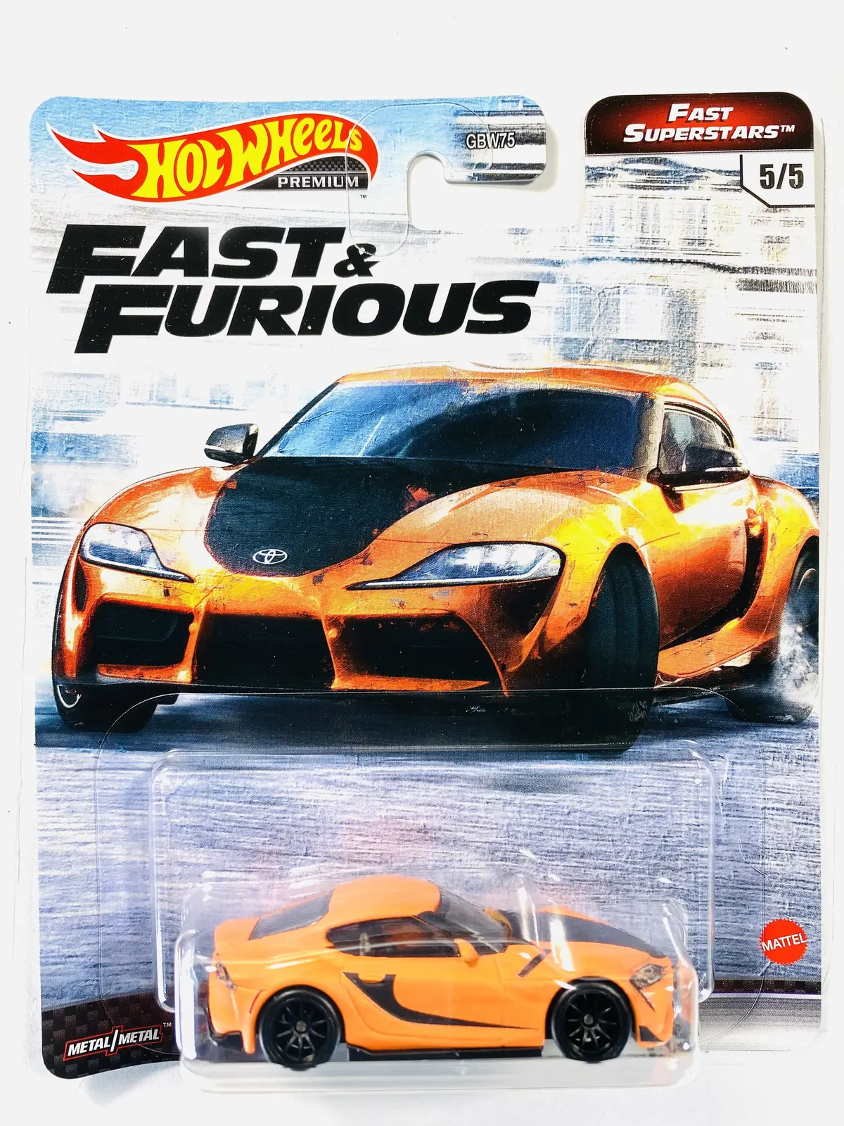 Hot Wheels 2021 Fast & Furious Fast Superstars Toyota Gr Supra 1