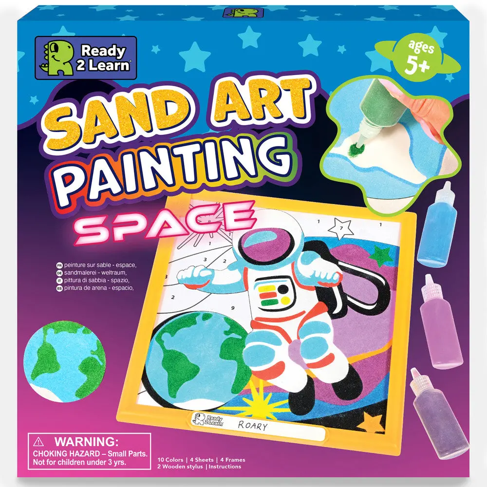 Ready 2 Learn Cosmic Sand Art Kit - Space Scenes Creation Set 1