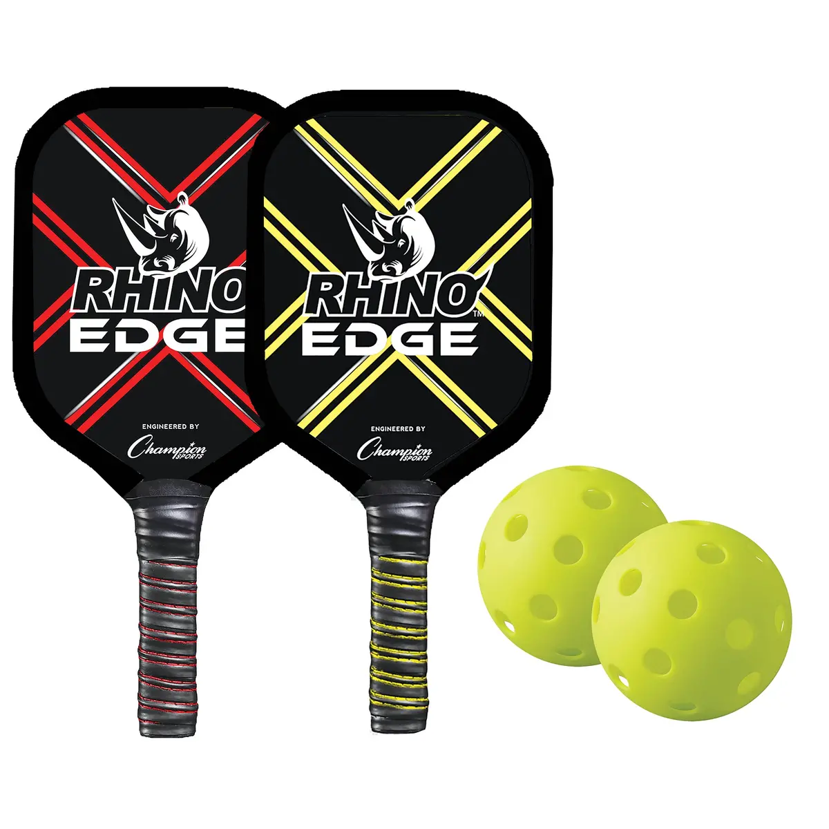 Champion Sports Rhino Pickleball Edge 2 Player Set 1