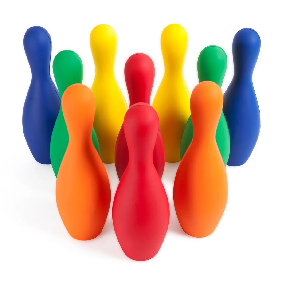 Champion Sports Colorful Foam Bowling Pin Set 1