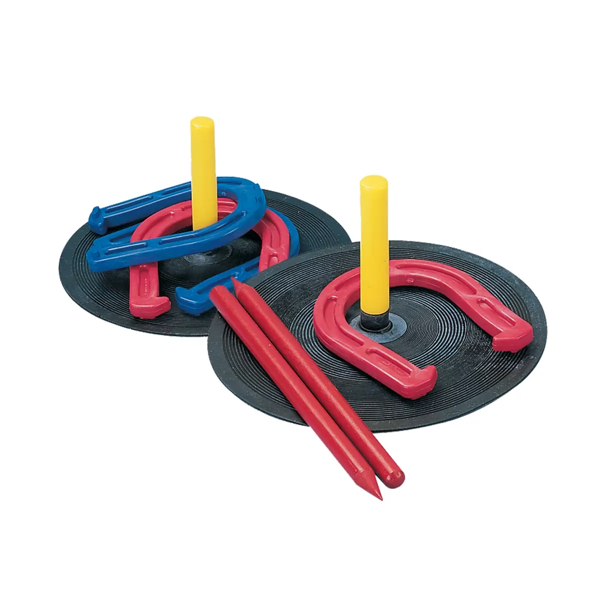 Champion Sports Indoor-Outdoor Rubber Horseshoe Game Set 1