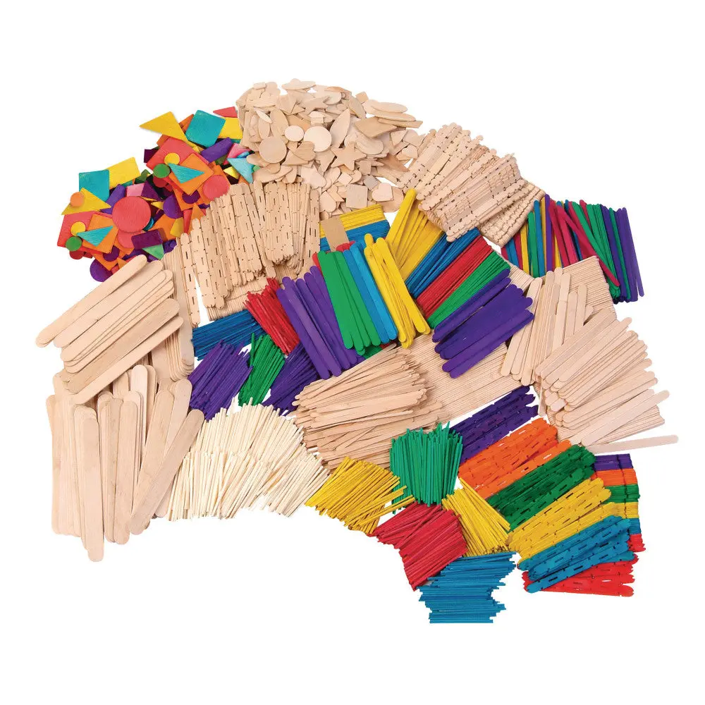 Creativity Street Wood Crafts Mega Activity Box - Color Blast 1