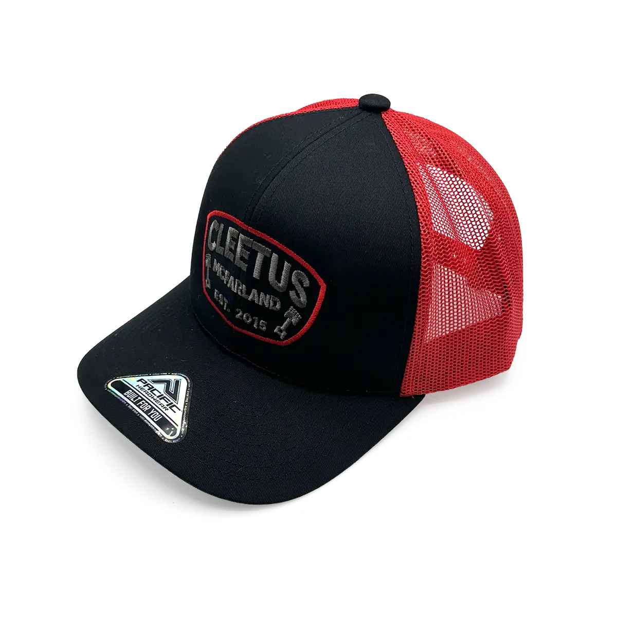 Est. 2015 Black & Red Cleetus Hat 1