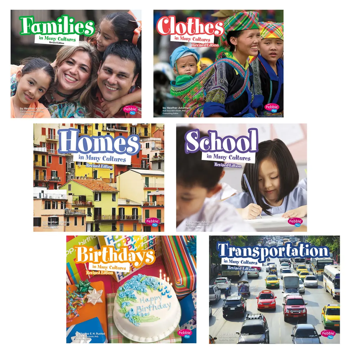 Pebble Plus 6-Book Life Around The World Exploration Set 1