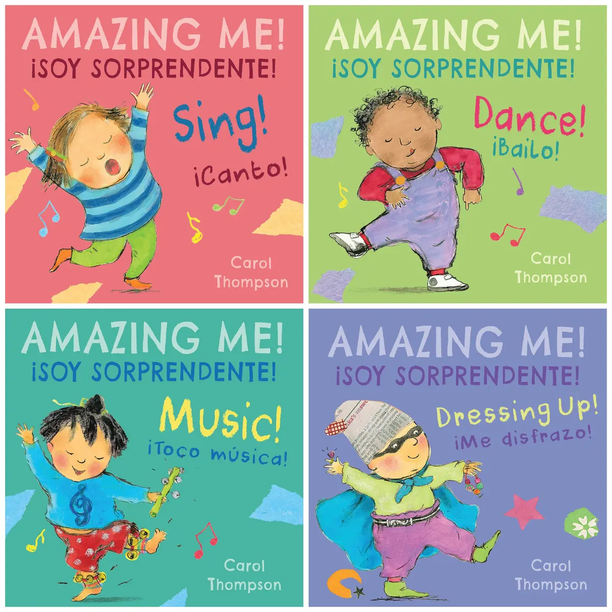 Amazing Me! Soy Sorprendente! 4 Board Book Set 1
