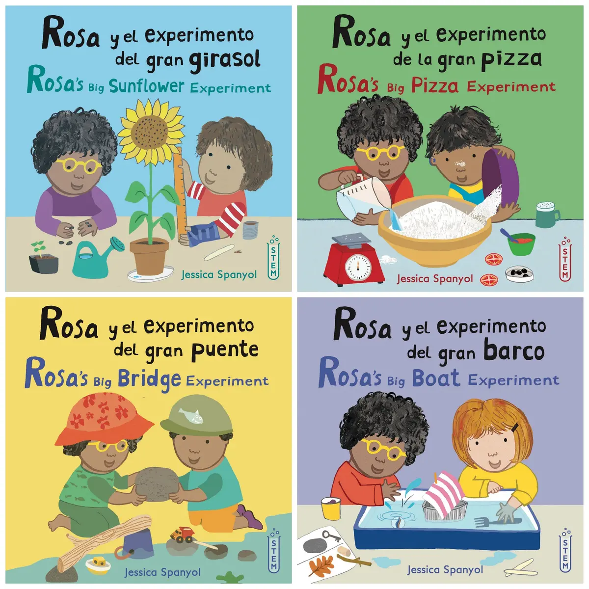 Rosa's Big Adventures Stem Book Series - 4 Volume Set 1