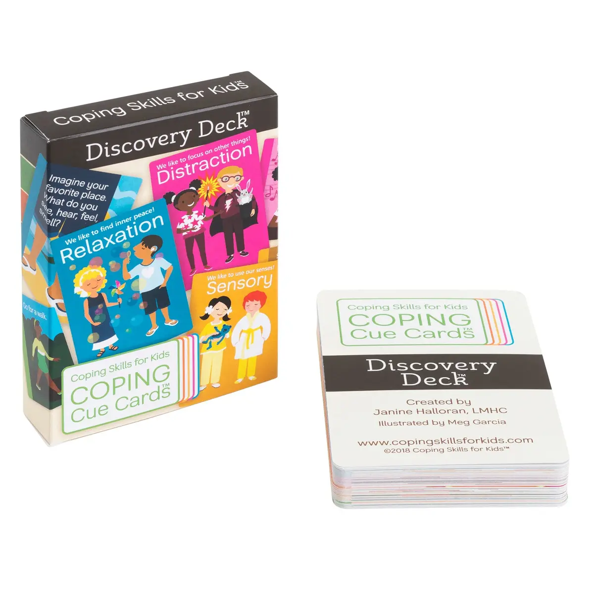 Coping Skills For Kids™ Coping Cue Cards™ Discovery Deck 1