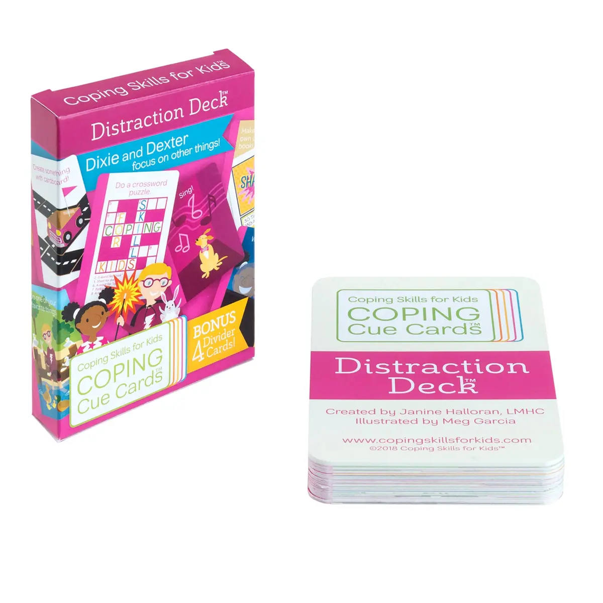Coping Skills For Kids™ Coping Cue Cards™ Distraction Deck™ 1