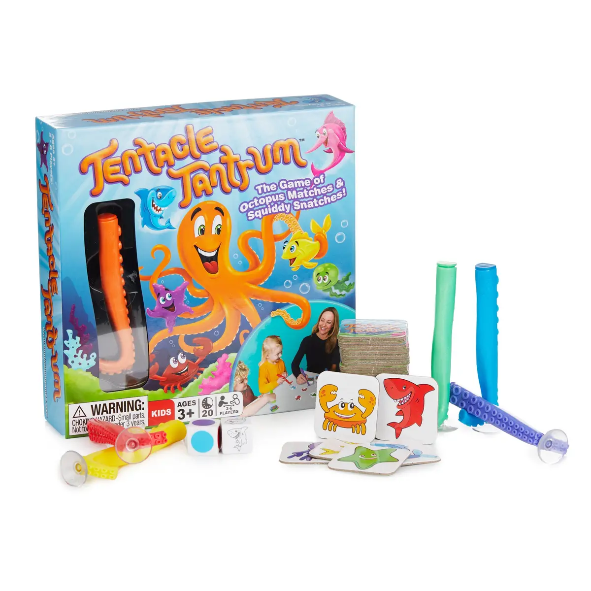 Continuum Games Tentacle Tantrum Color & Shape Matching Game 1