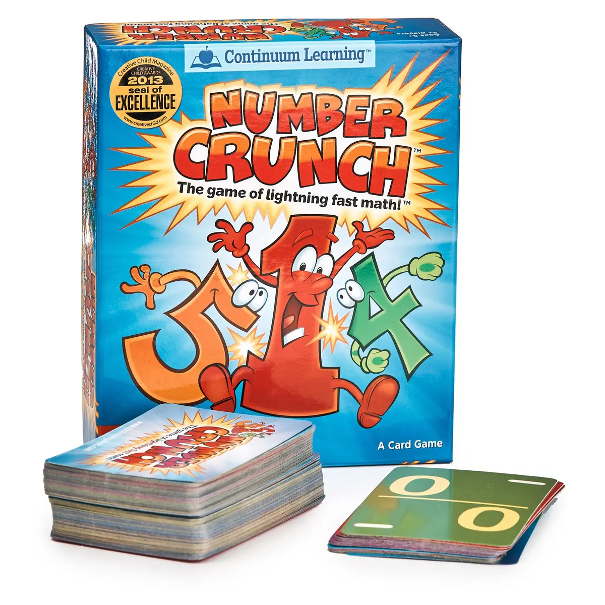 Continuum Games Number Crunch Family Math Card Game 1