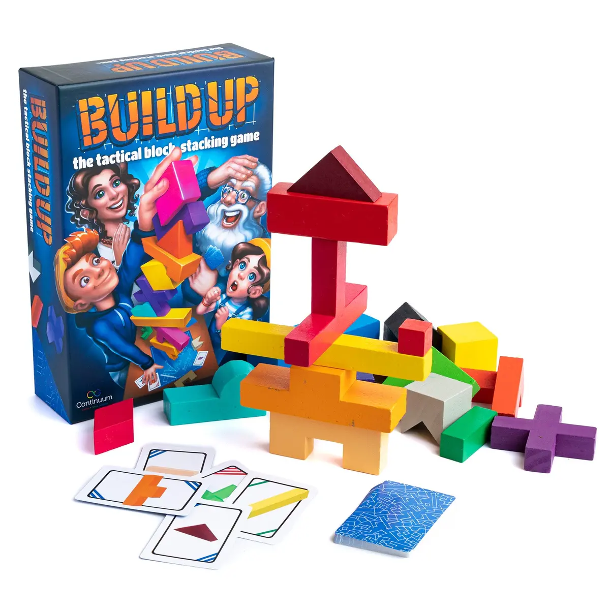Continuum Games Build Up Tactical Block Stacking Game 1