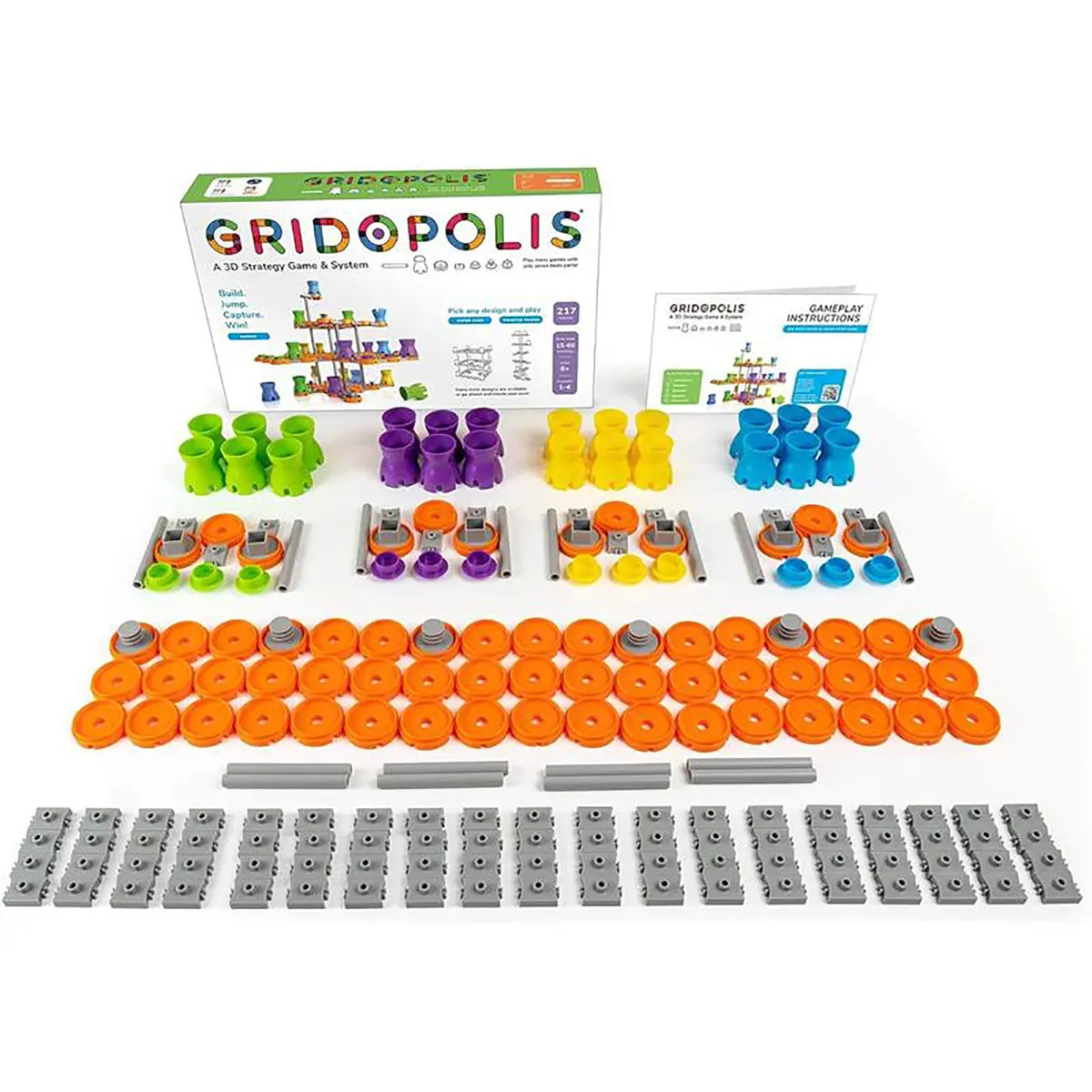 Gridopolis Advanced 3D Strategy Game - Award-Winning Design & Stem Learning 1