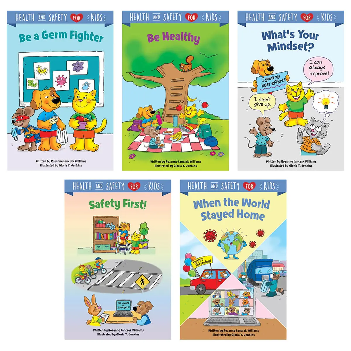 Creative Teaching Press Health & Safety Kids 5-Book Set 1