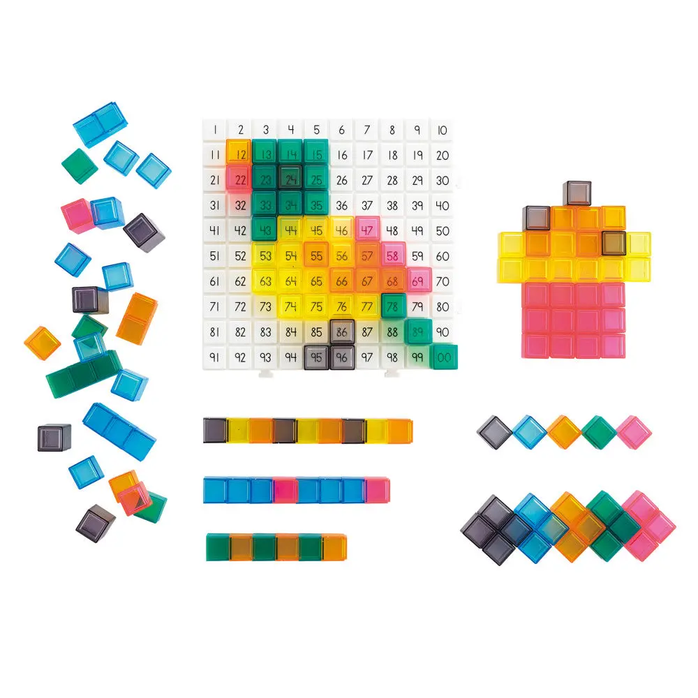 Edxeducation Colorful Cube Creations - Learning Kit For Creative Design 1
