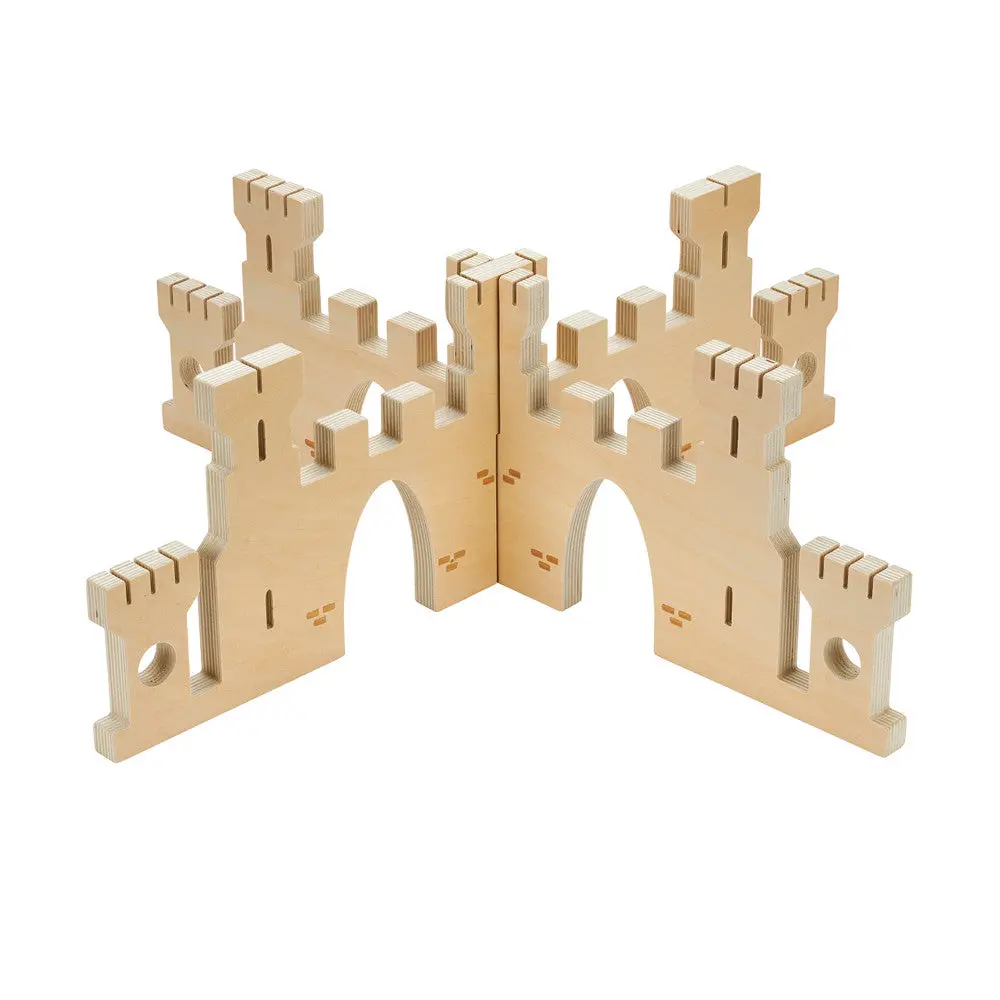 Tickit Discovery Castle Dividers - Wooden Playset 1