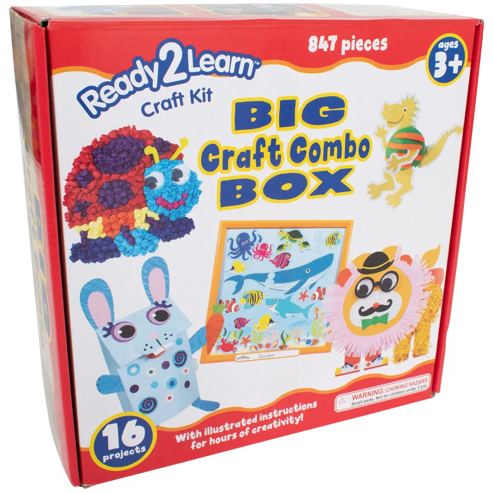 Ready 2 Learn Mega Craft Kit - 800+ Pieces For 16 Creative Projects 1