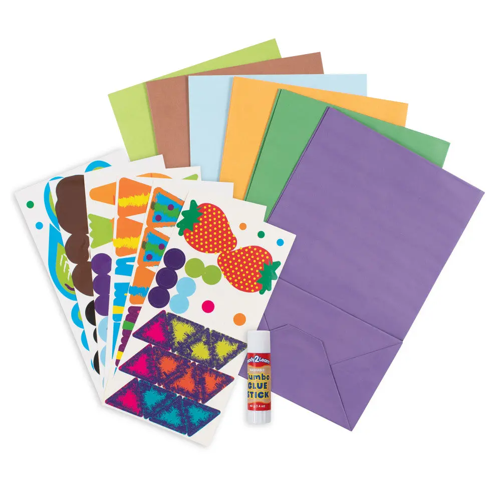 Ready 2 Learn Create-A-Puppet Workshop - 238 Pieces For Crafting 6 Unique Animal Puppets 1