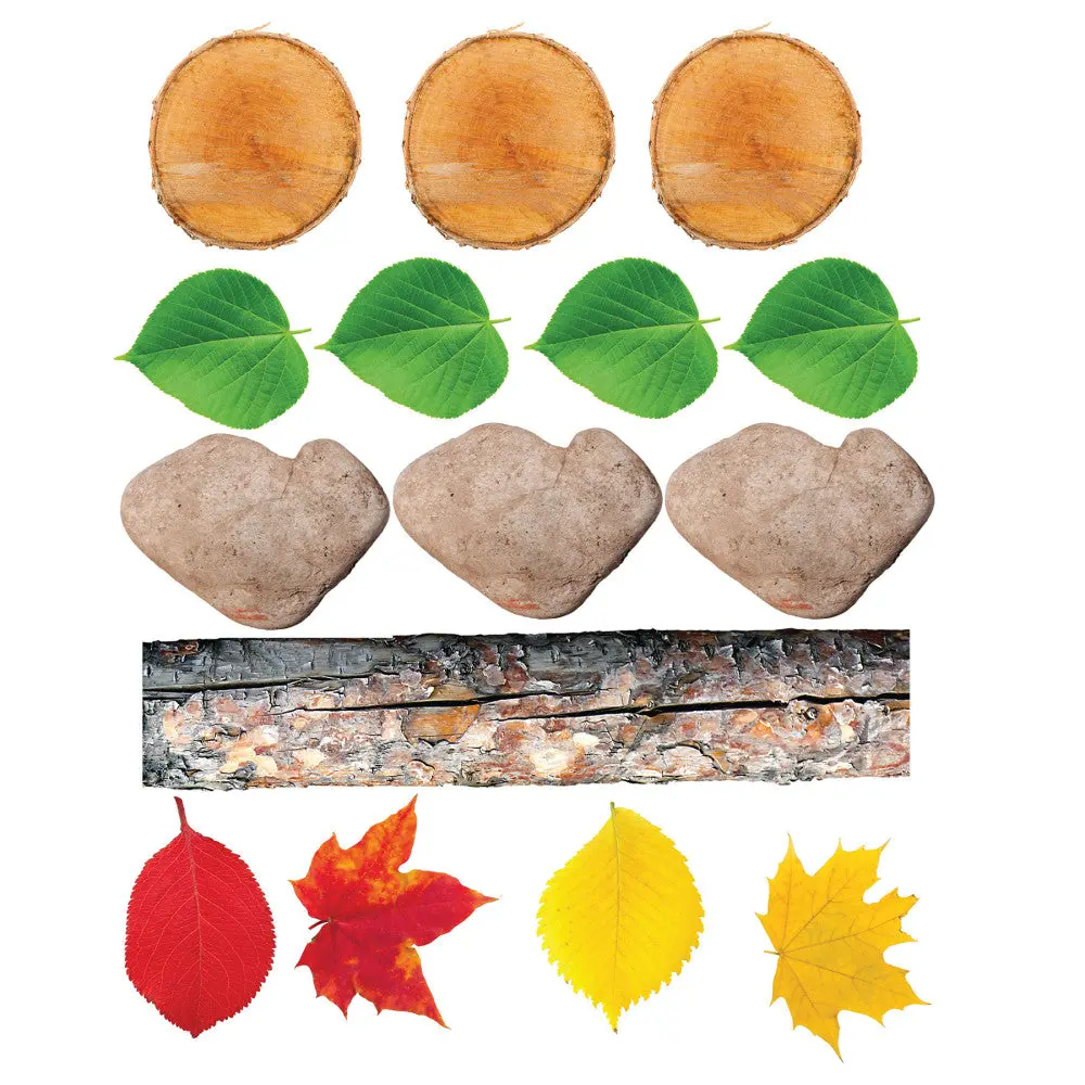 The Freckled Frog Nature's Footsteps - 15 Piece Nature-Inspired Play Mats 1