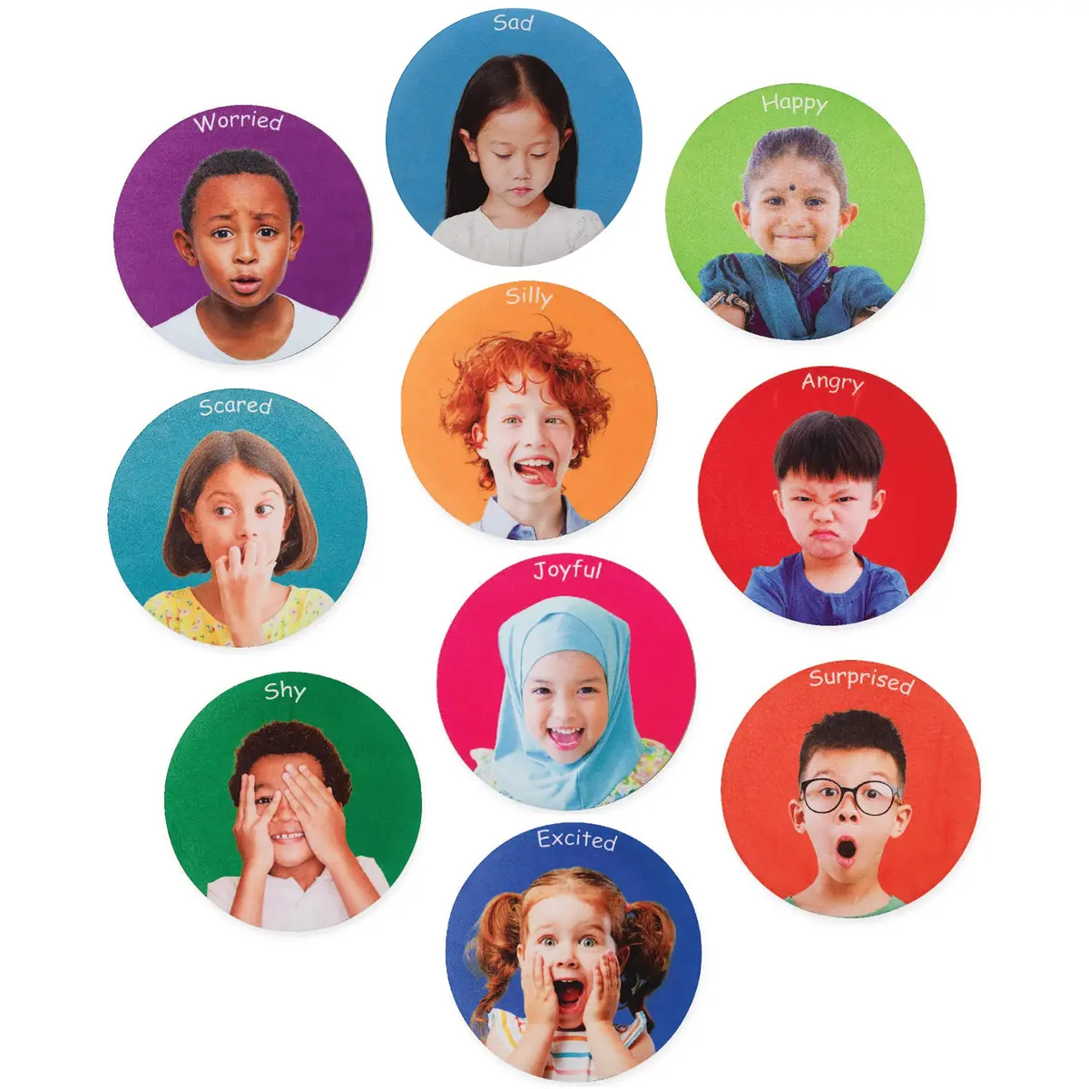 The Freckled Frog Are You Ok? Emotions Play Mats - Set Of 10 1