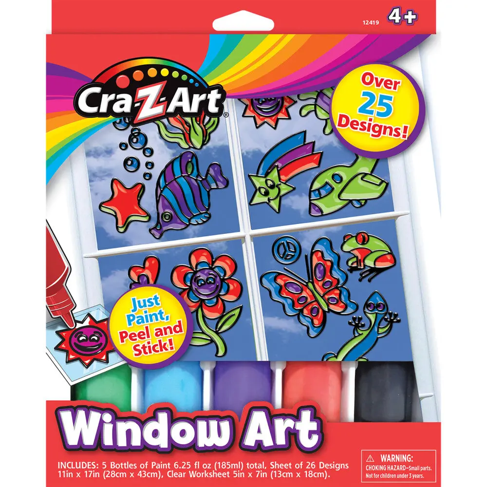 Cra-Z-Art Colorful Window Art Creation Kit 1