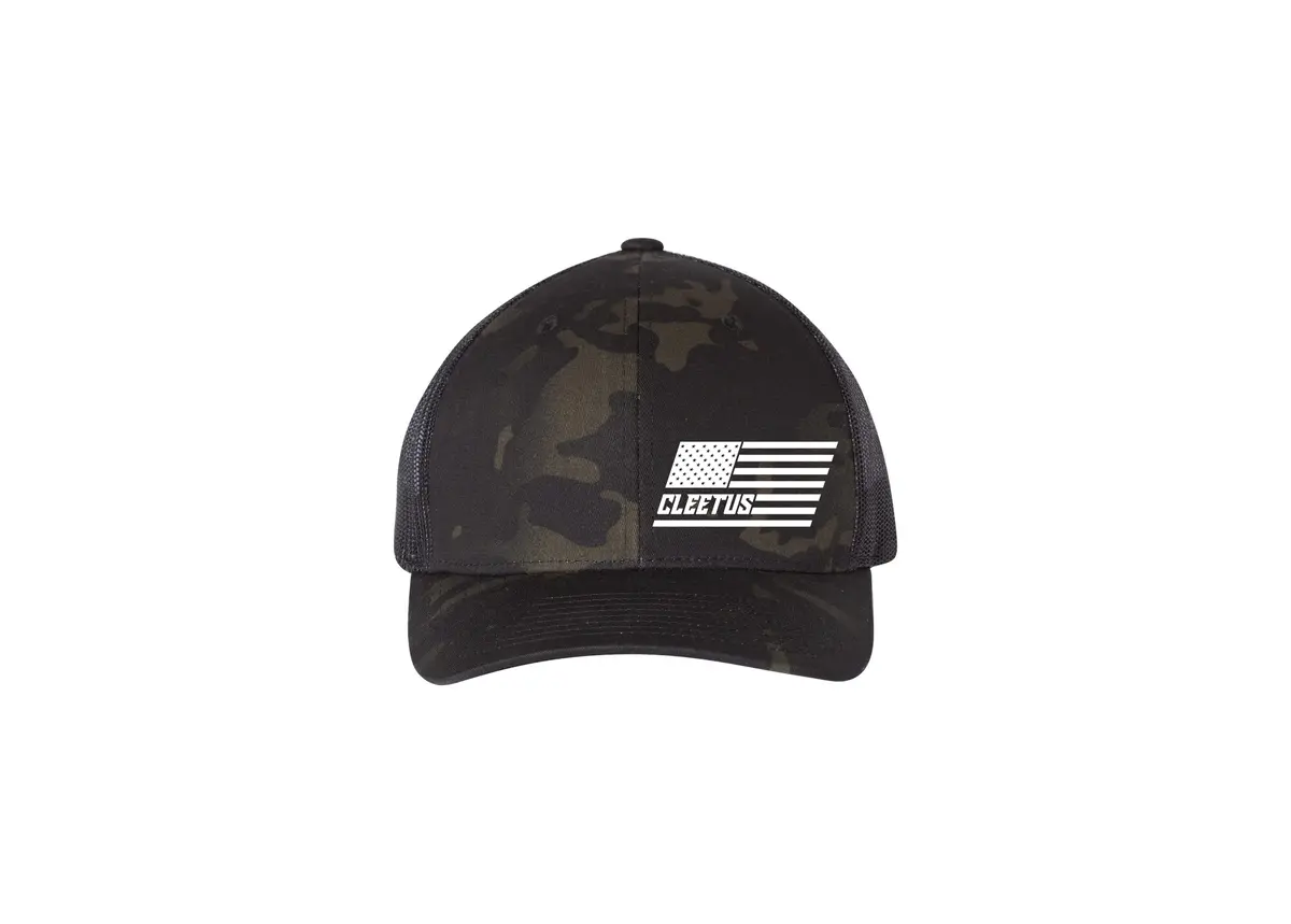Cleetus Machine Logo Camo Yupong Snapback 1