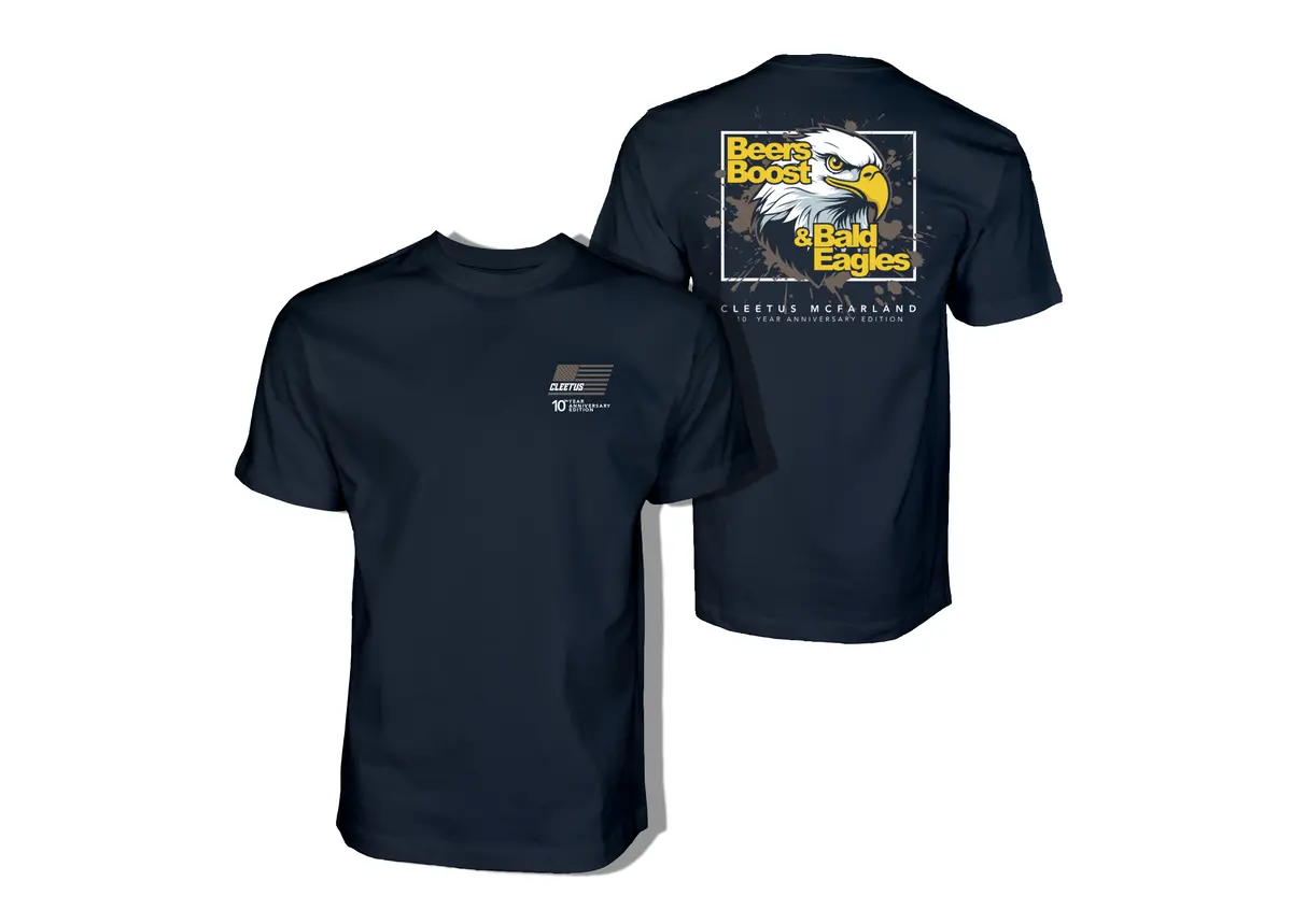 Cleetus Beer, Boost, & Bald Eagles Shirt 1