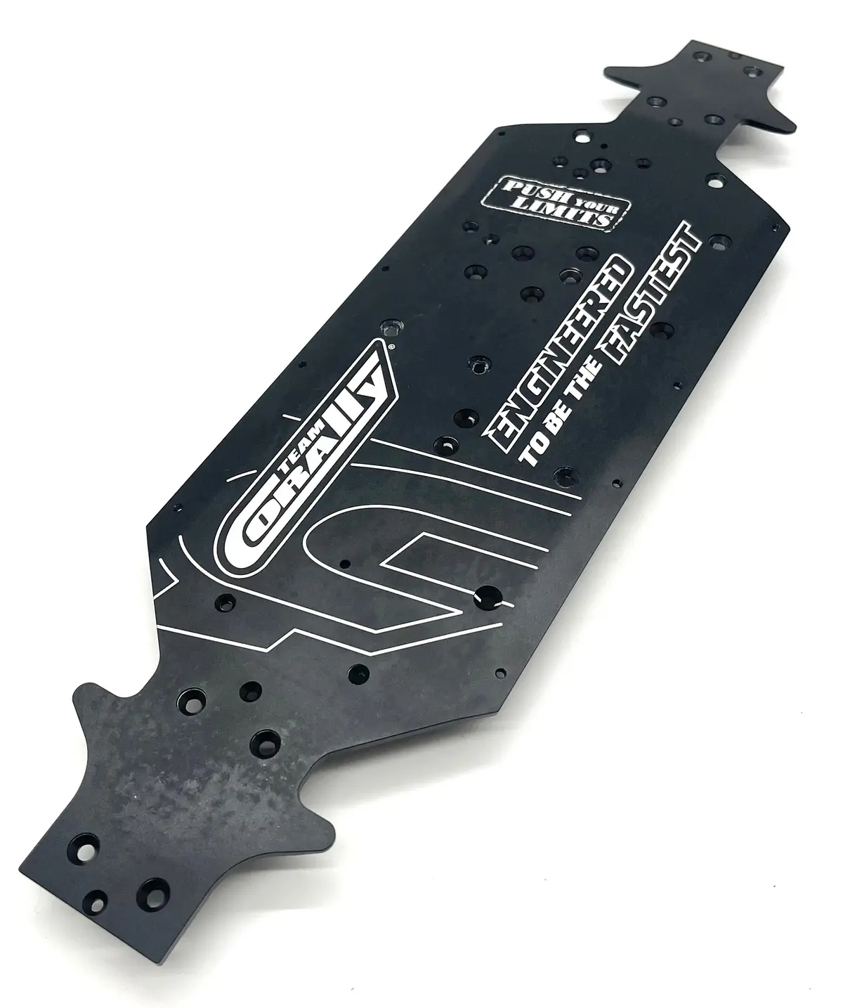Team Corally Spark Xb6 - Chassis (Black Aluminum Truggy Long Shogun Lwb C-00285 1