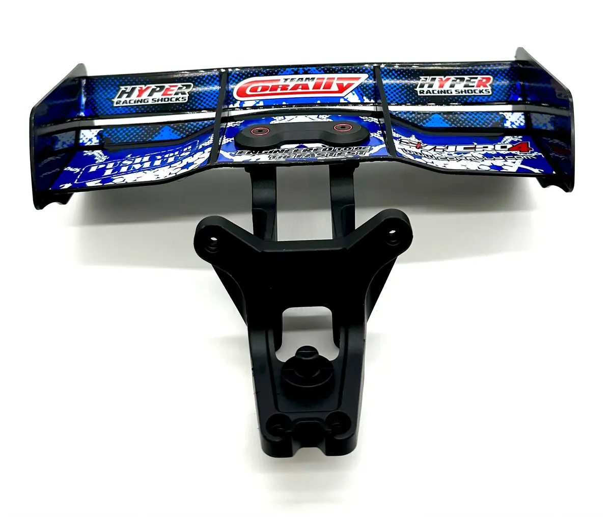 Team Corally Syncro-4 - Wing (Blue Wing - Wing Mount- Composite - C-00287 1