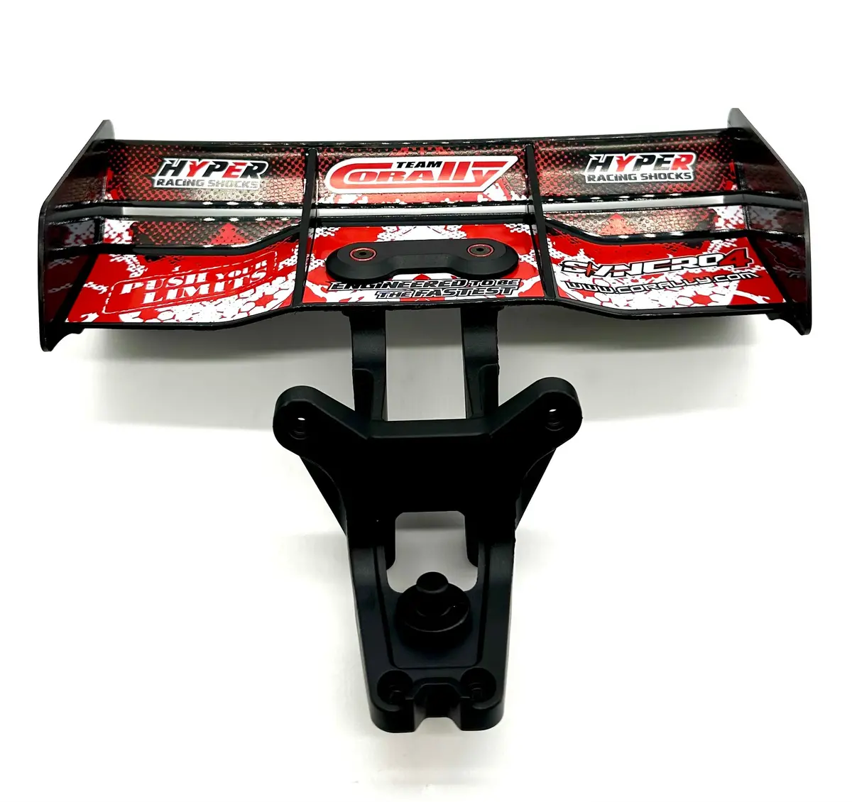 Team Corally Syncro-4 - Wing (Red Wing - Wing Mount- Composite - C-00287 1