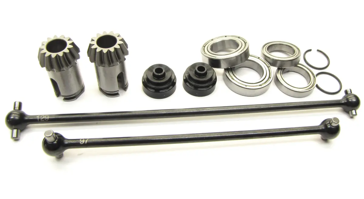 Hot Bodies D817 - Center Drive Shafts (Cvd's Axles 13T Input Hbs204124 New Buggy 1