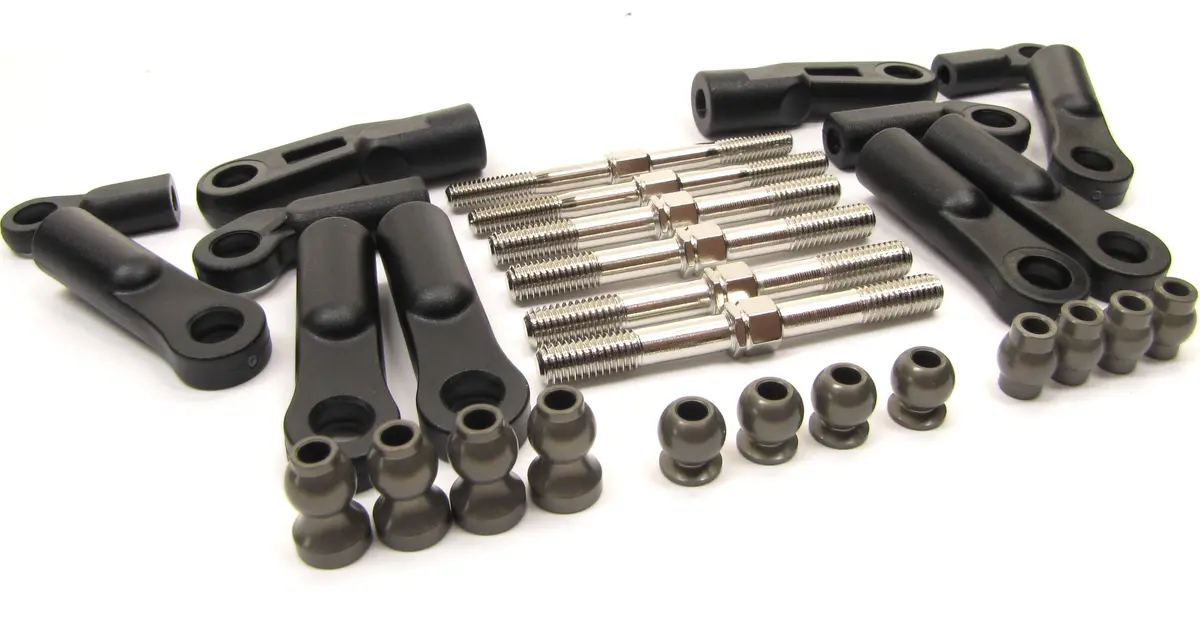 Hot Bodies D817 - Tie Rods & Turnbuckles Updated Hbs204124 New Buggy 1