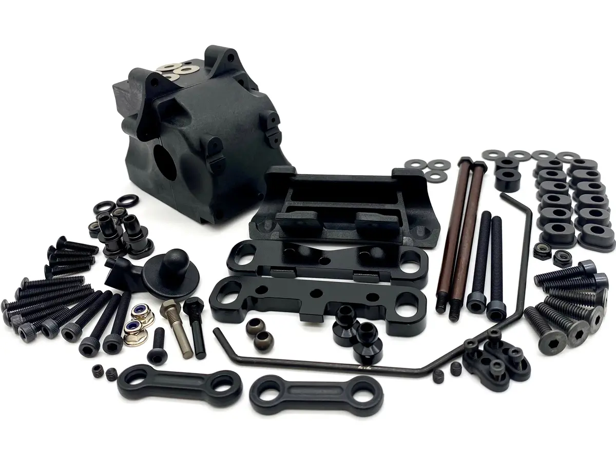 Hb Racing E8 Ws - Front Suspension Arm Mount Sway Hinge Gearbox D819 204855 1