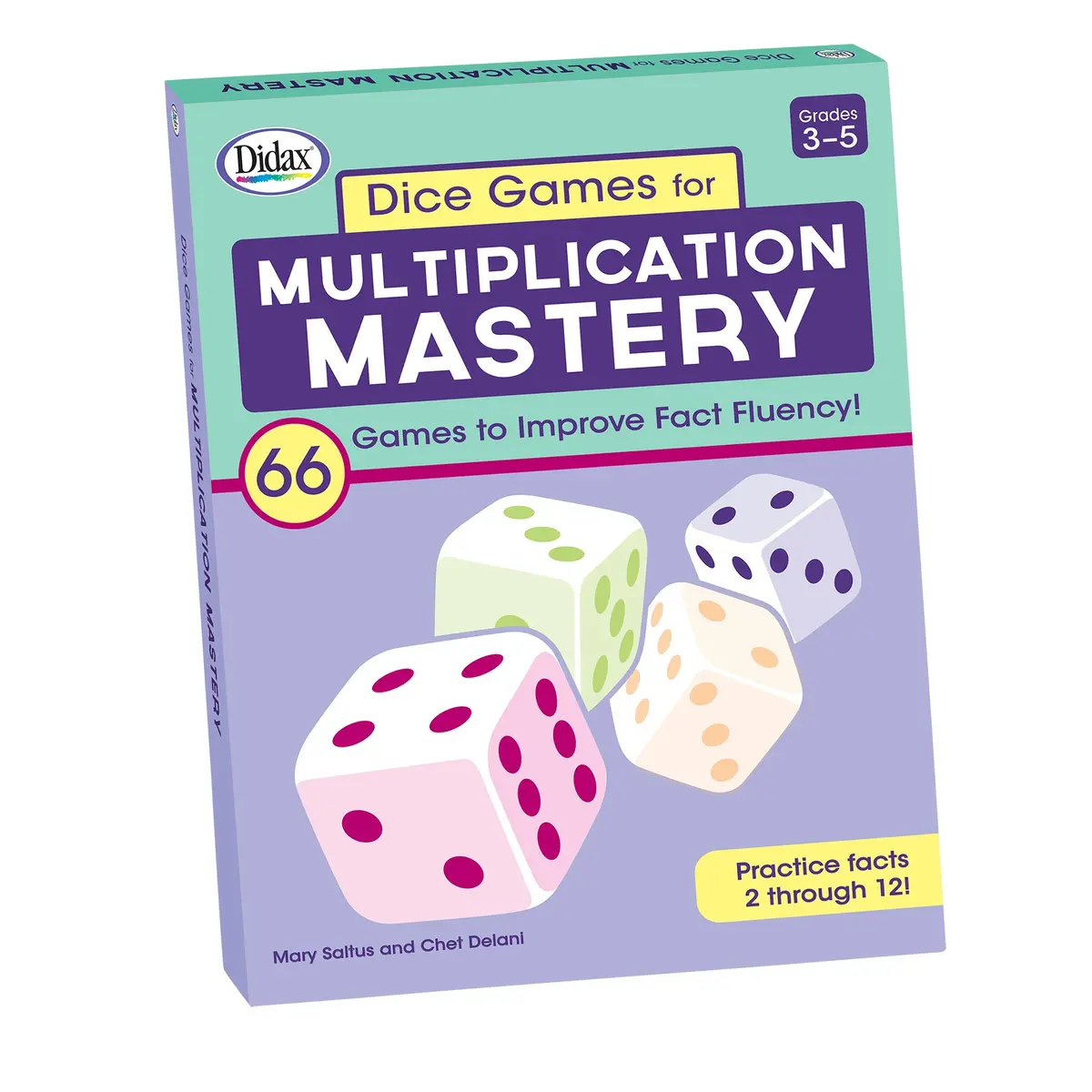 Didax Multiplication Mastery Dice Games - Engaging Math Fun 1