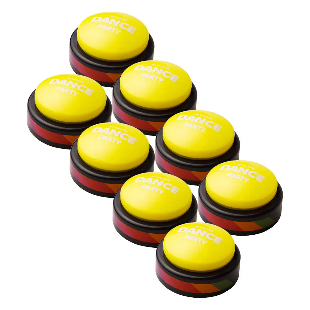 30 Second Dance Party Button, Volume 1: 8-Pack Fiesta Starter 1